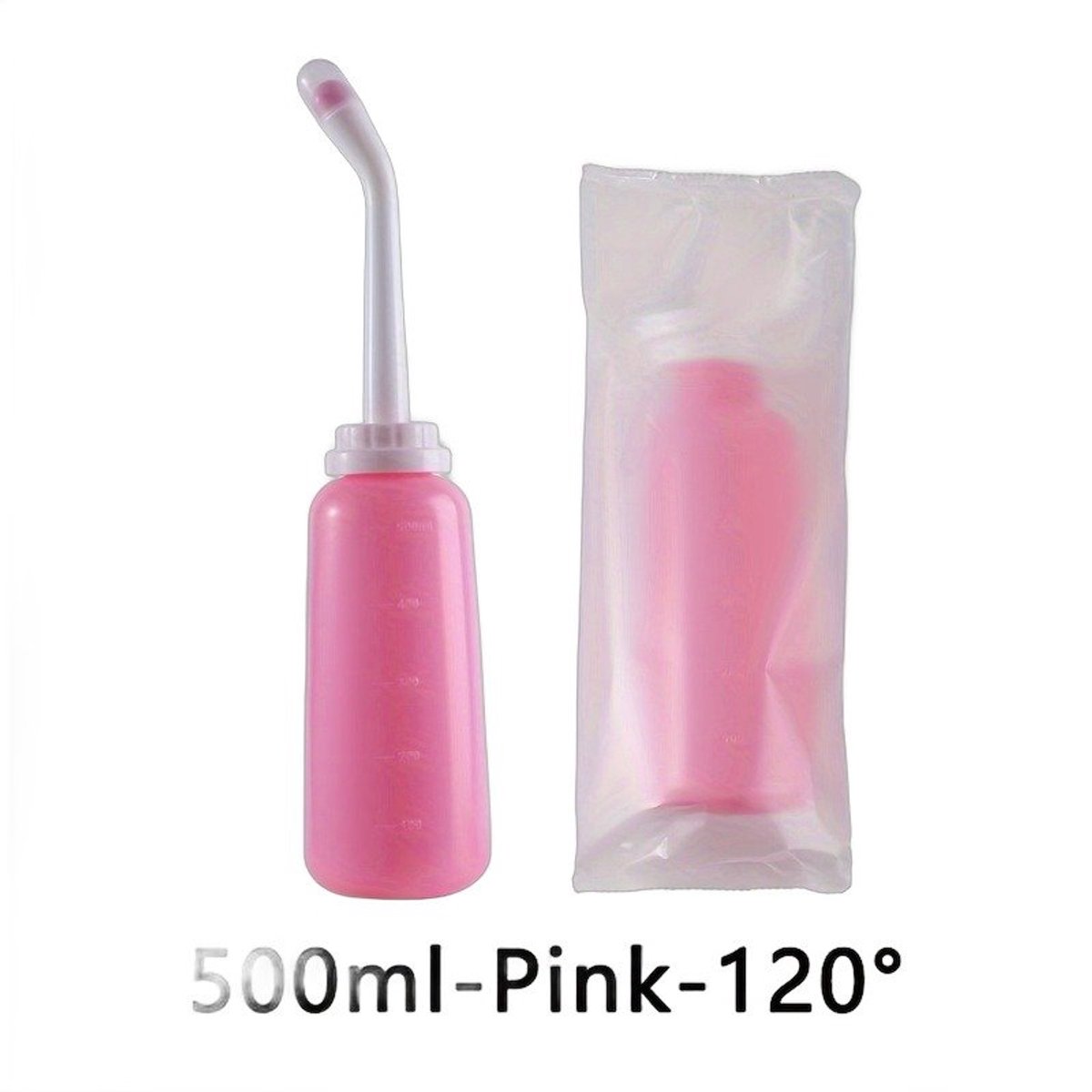 Currero Peri Bottle - Postpartum Fles - Spoelfles - Vaginale Douche - Bidetfles - 500ml - Kraamverzorging - Reisformaat