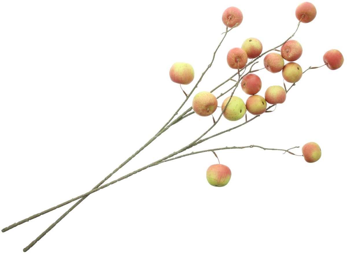 Sfeervolle Kunst Appeltakken – Set van 2 – Najaarsdecoratie – 85 cm