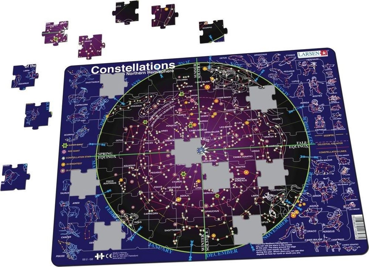 Larsen Puzzel Sterrenbeelden 70 stukjes