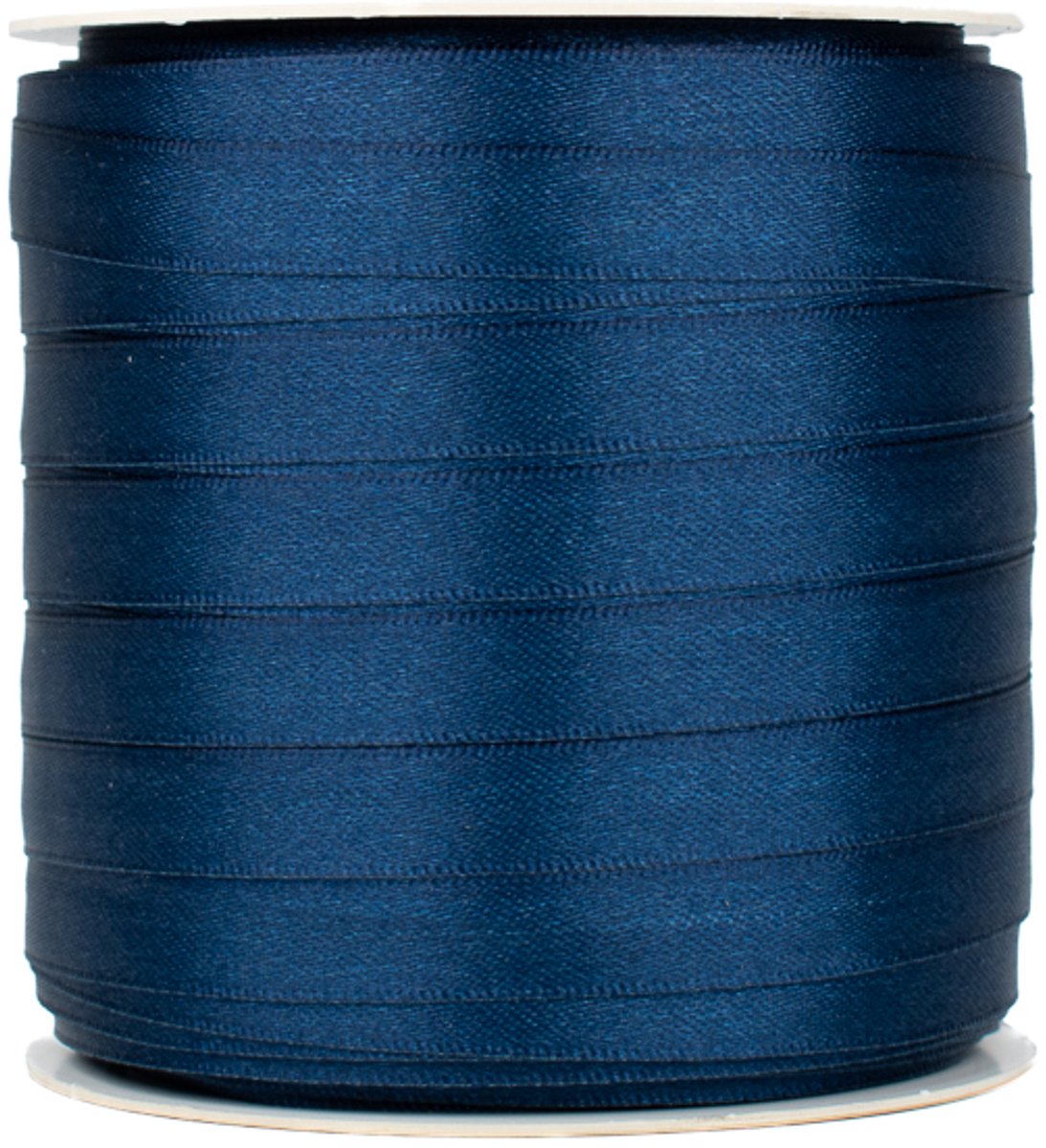 Satijnlint - cadeaulint - 10 mm x 100 meter - donkerblauw