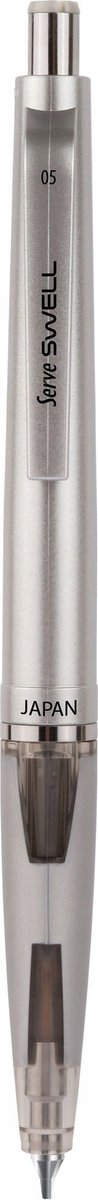 Serve SWELL 0.5mm Zilver Automatische Potlood met Gum