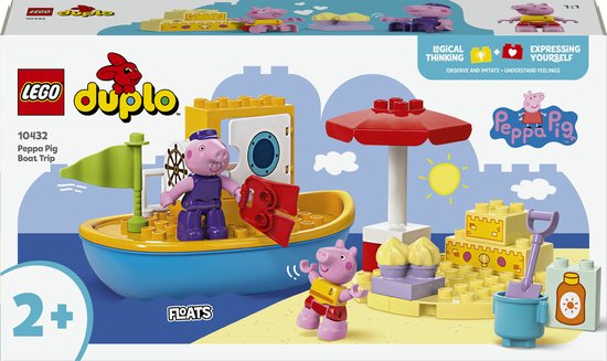 Aankomende LEGO Duplo Peppa Pig sets LEGO Duplo 10432 Peppa Big bootreis