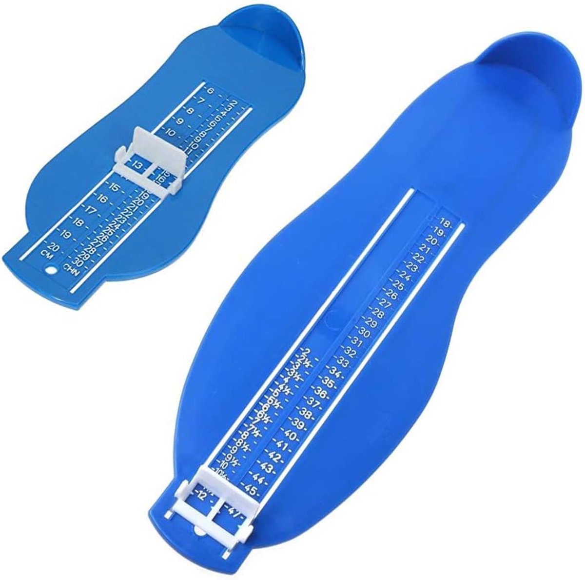 Tang Yuan Foot Gauge, Pack of 2, Shoe Size 6-47 for Children and Adults, Check Size - ShopVlot