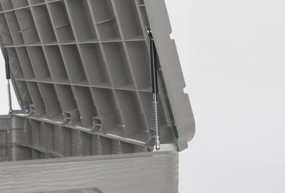 Toomax Dolomiti opbergbox - 410L - Grijs - weer- en vorstbestendig