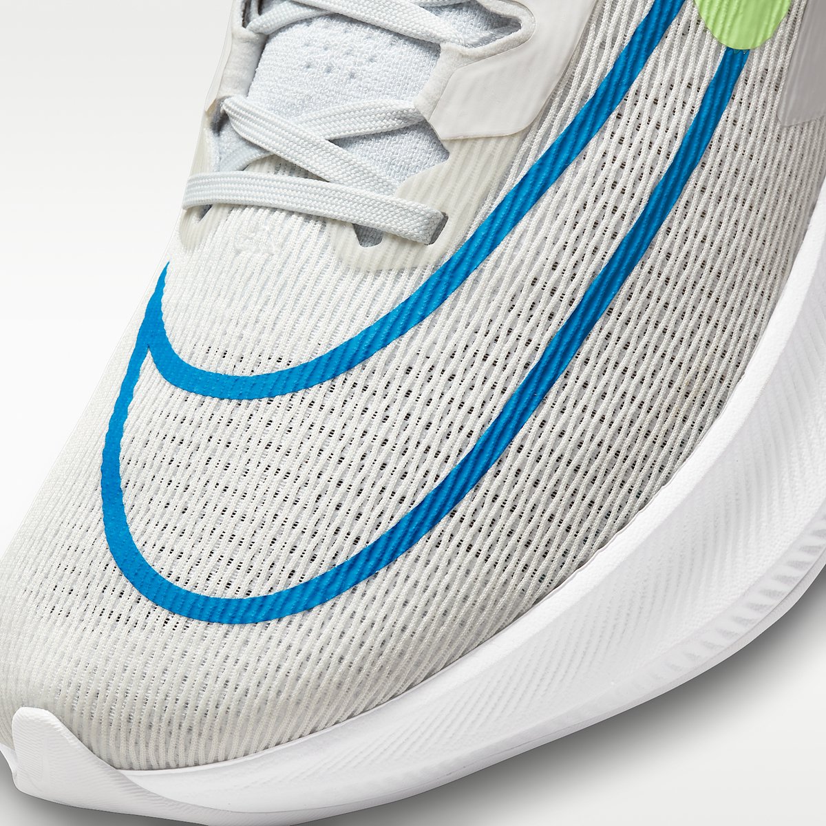 Nike Zoom Fly 4 Hardloopschoenen – Summit /Lime Glow Zoom Fly Hardlopen Heren Hardloopschoenen voor Mannen Wit