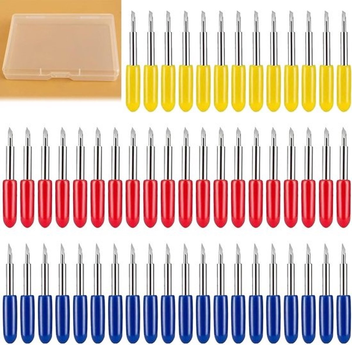 Messen - Fijn snijblad - Diepsnijblad - Reserve - Cricut - 60 stuks
