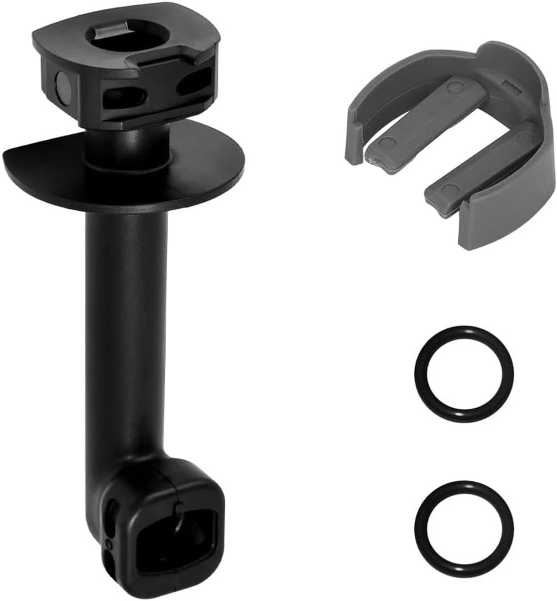 Exhaust Arc Compatibel met K2/K3, Inclusief C Clip en Rubber O-Ring, Vervangonderdeel voor Hogedrukreiniger zonder Lekkage, Duurzaam en Betrouwbaar
