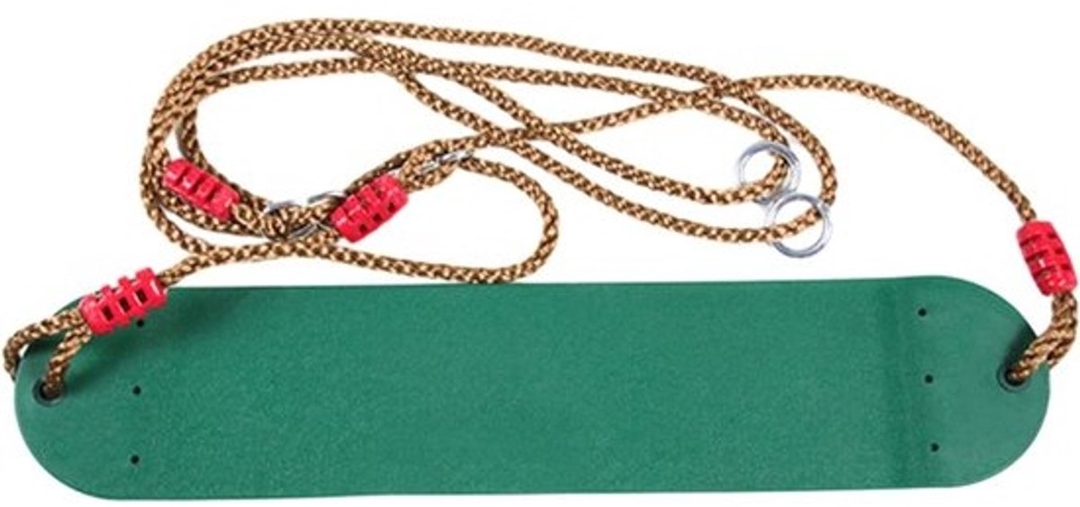 Schommelzitje - EVA antislip - Voor buitenspelen - Heavy duty - 9.4 x 14.8 x 9.4 cm - Willekeurige kleur