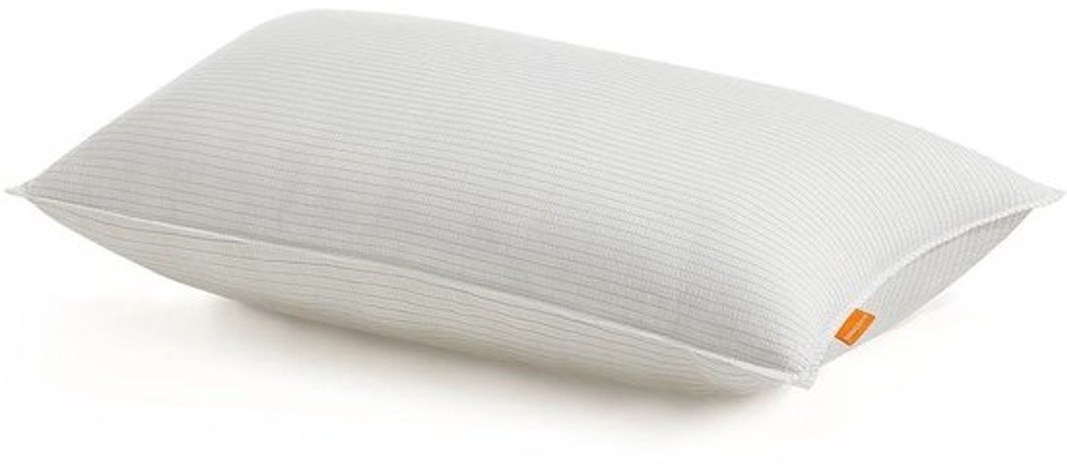 Wit kussen - Kussen - Afneembare kussenhoes - Machinewasbaar - 80 cm x 40 cm