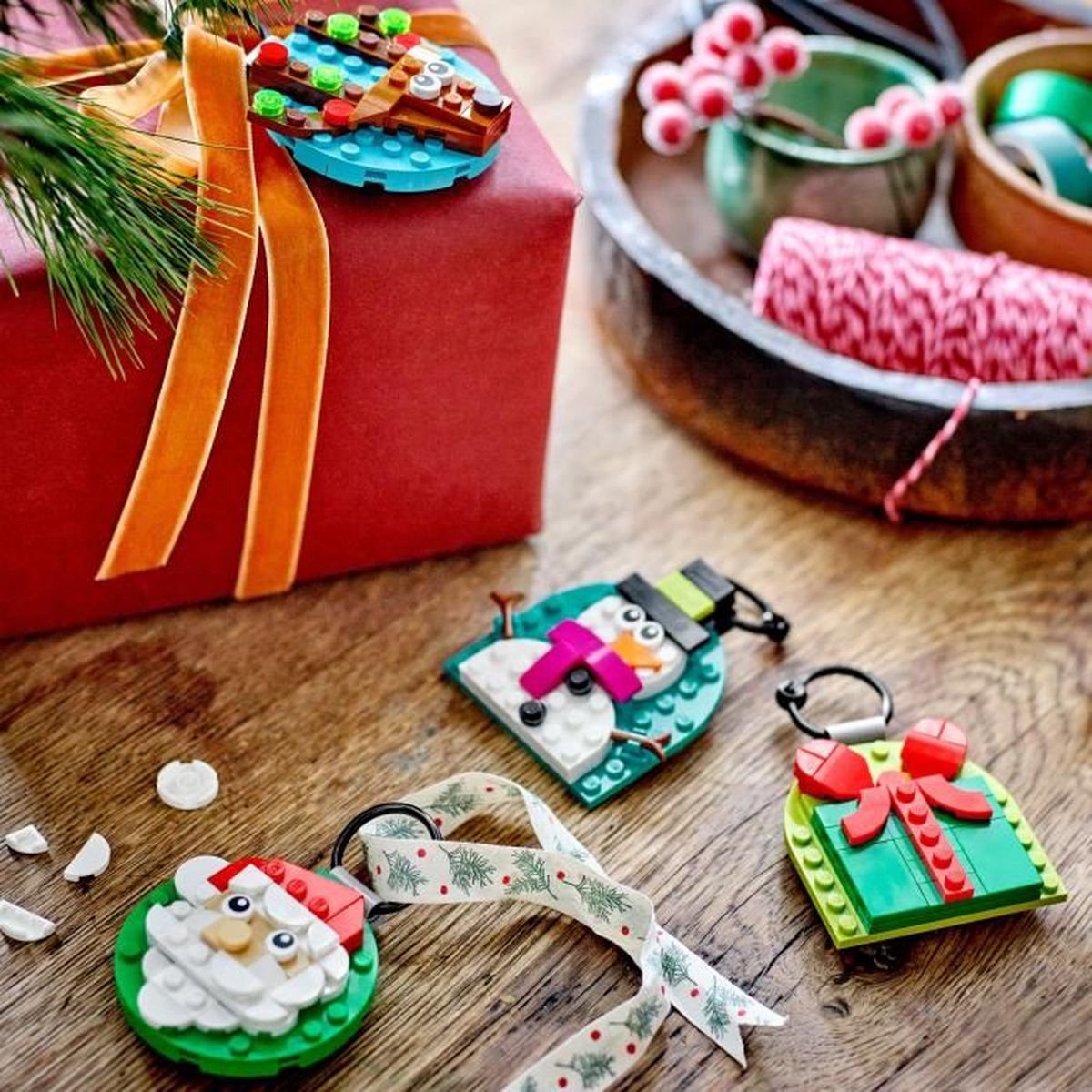 LEGO Schattige kerstversieringen Kerstdecoratie Om te Knutselen voor Kinderen 40744 — afbeelding 10