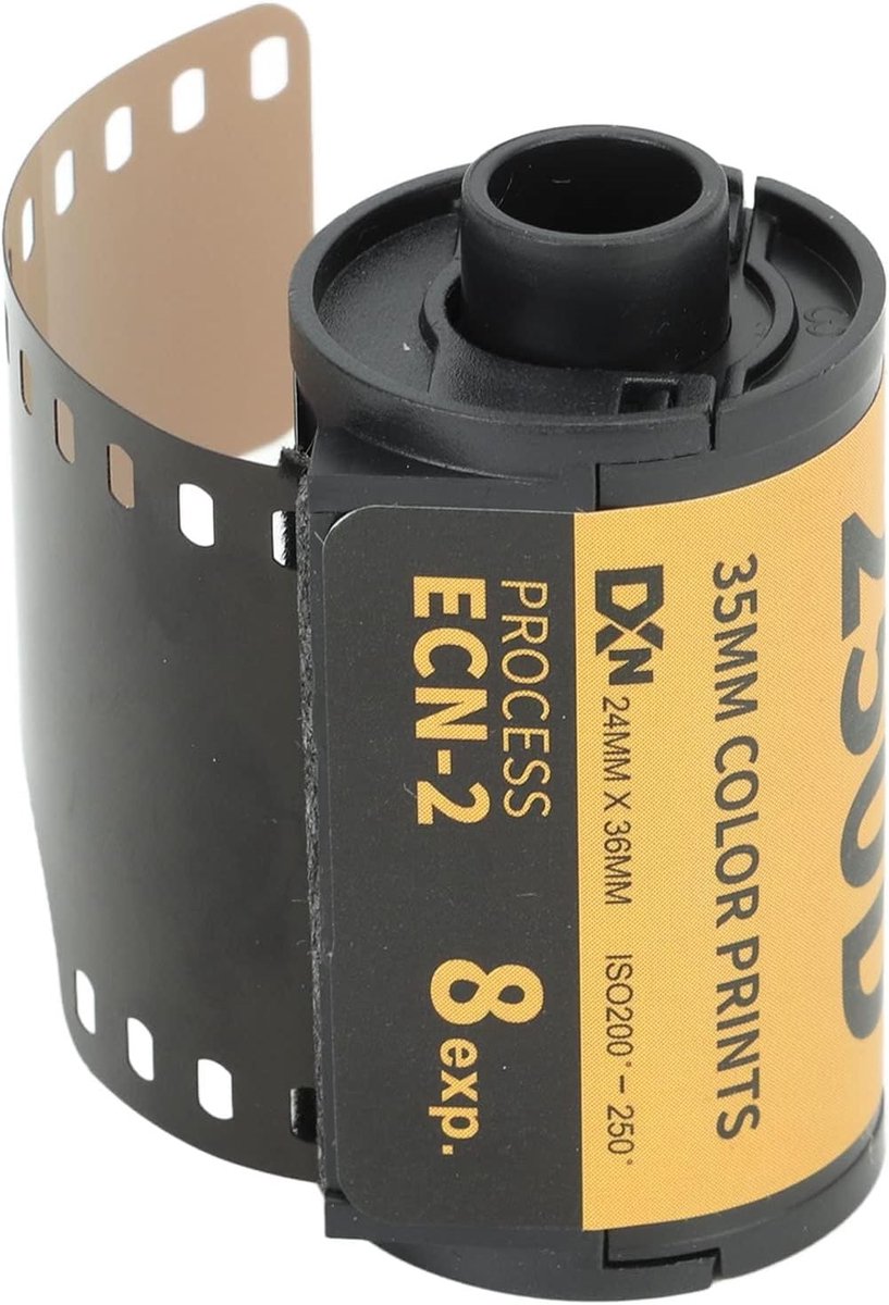 Professionele Kleurafdrukfilm 35mm - Hoge Verzadiging, Brede Belichtingsrange, 200-250 Graden Lichtgevoeligheid (8 Vellen)