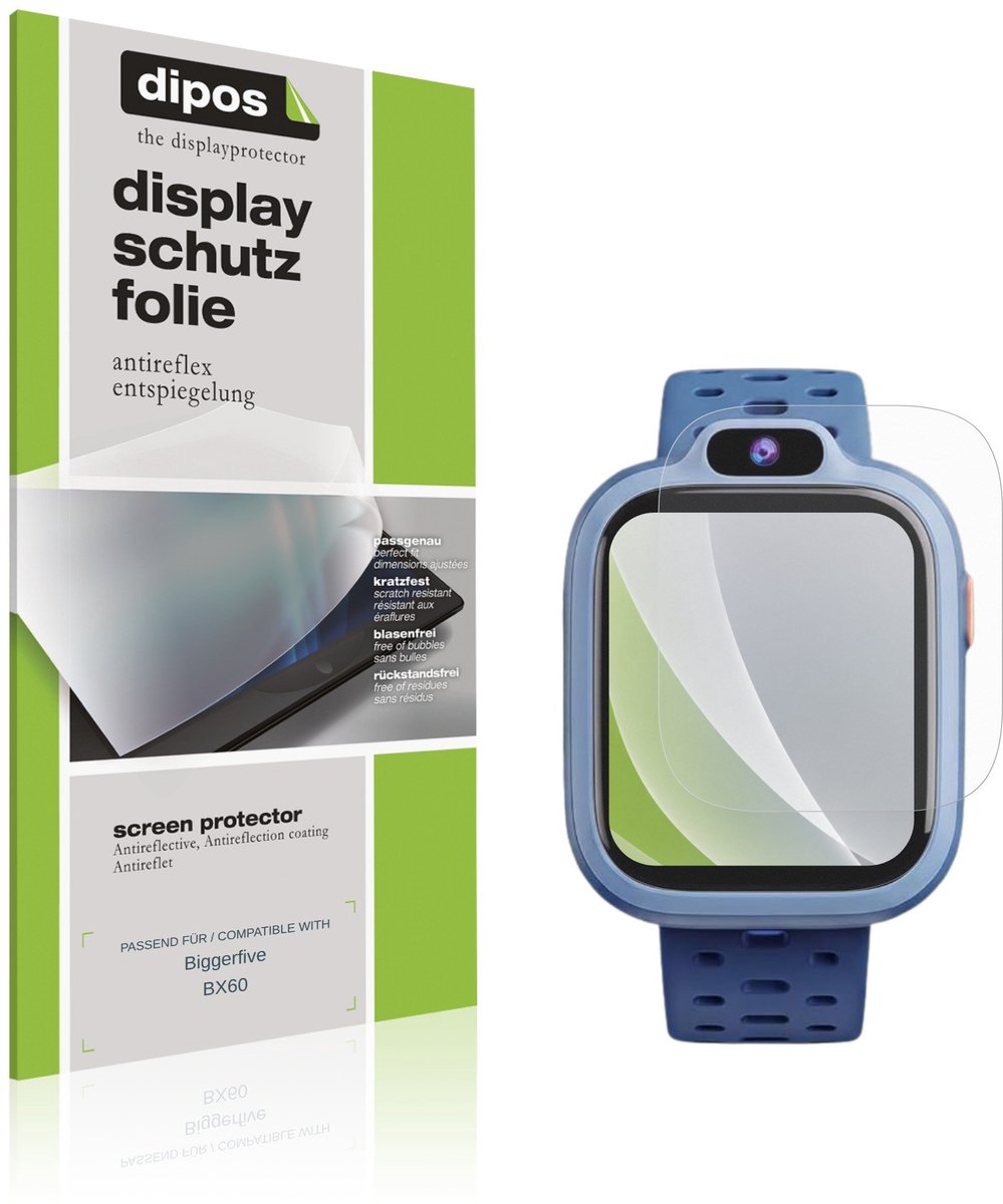 dipos – 6x Matte Beschermfolie geschikt voor Biggerfive BX60 | Krasbestendige & antireflecterende Screenprotector Ultra-Thin