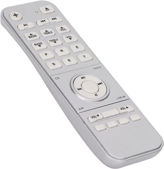 Dailygoody - Vervangende afstandsbediening voor soundbar - Handig in gebruik - Compact formaat - Voor model M S L - Inclus... — afbeelding 2