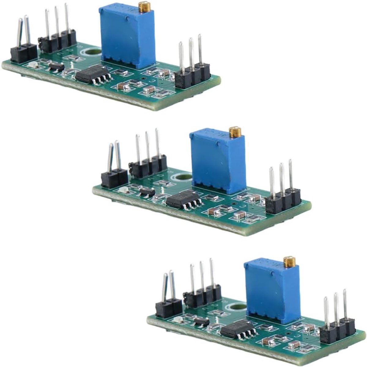 Voltage comparator module 4.5-28V - 3 stuks - analoge controle - stabiele werking voor elektronische apparaten - SnelShoppen
