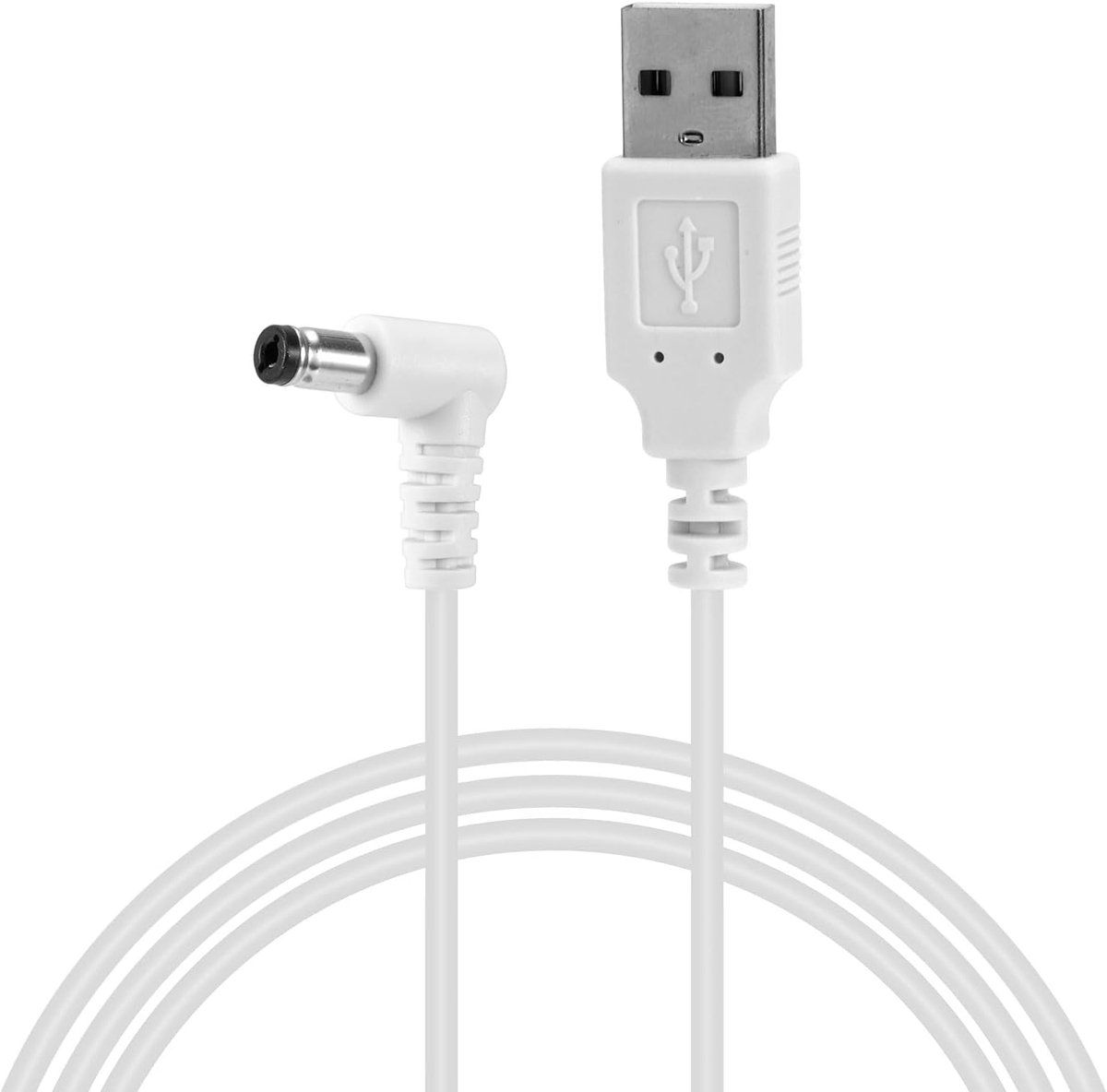 Stroomkabel voor Mooyran nachtlichtprojector, 1 m, USB-oplaadkabel op DC