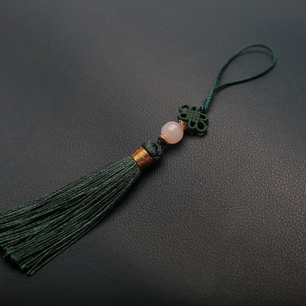 Kwastjes, handgemaakte zijdeachtige kwastjes, sleutelhangers met parels, bladwijzer, kwasthanger, kleine Chinese knoop voor doe-het-zelf sieraden, oorbellen, knutselen, sleutelhangers