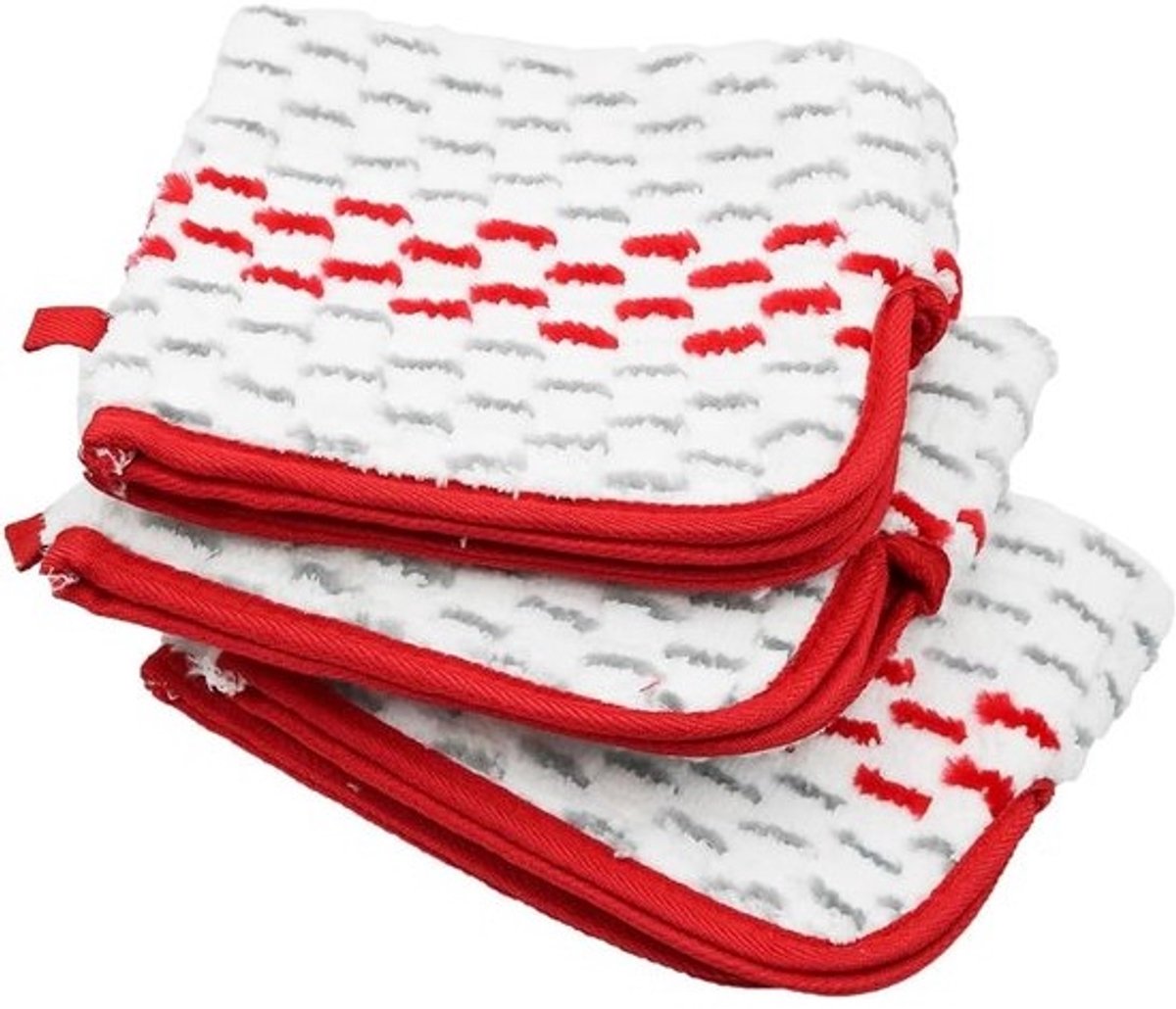 3 Stuks Herbruikbare Microfiber Pads voor Stoommop - Hoge Absorptie - Efficiënte Reiniging en Compatibiliteit met Diverse Stoomreinigers