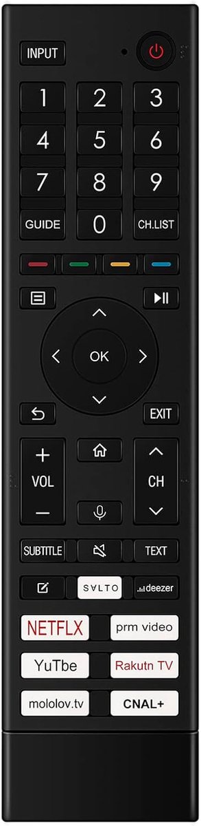 ALLIMITY Replce Remote Control Fit For Hisense TV 43A6G 43A63H 65A6BG 43A6BG 65A63H 55A6BG A20531L 58A6BG 55A63H - ShopVlot