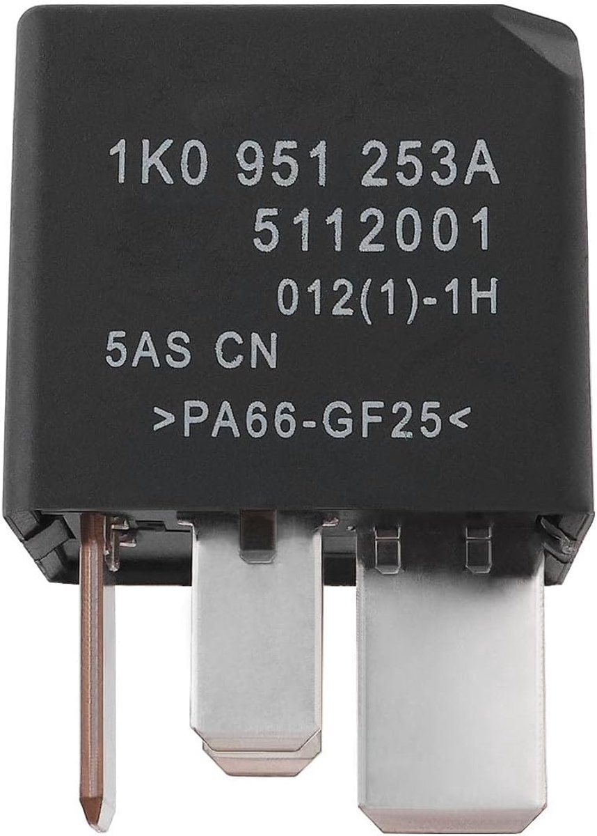 Be In Your Mind 1K0 951 253A 1K0951253A 460 12V 4Pin Normaal Open Relais Compatibel met VW, Audi, Seat, Skoda - ShopVlot