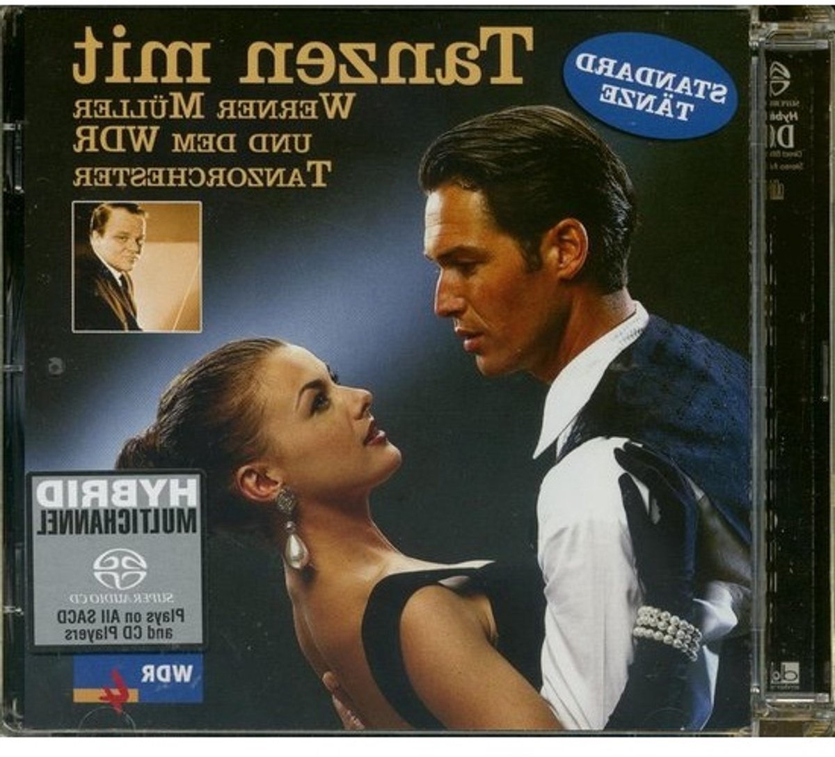 Muziek-cd - Audioschijf - Muziek luisteren - Standaardformaat - 138 cm - Zwart