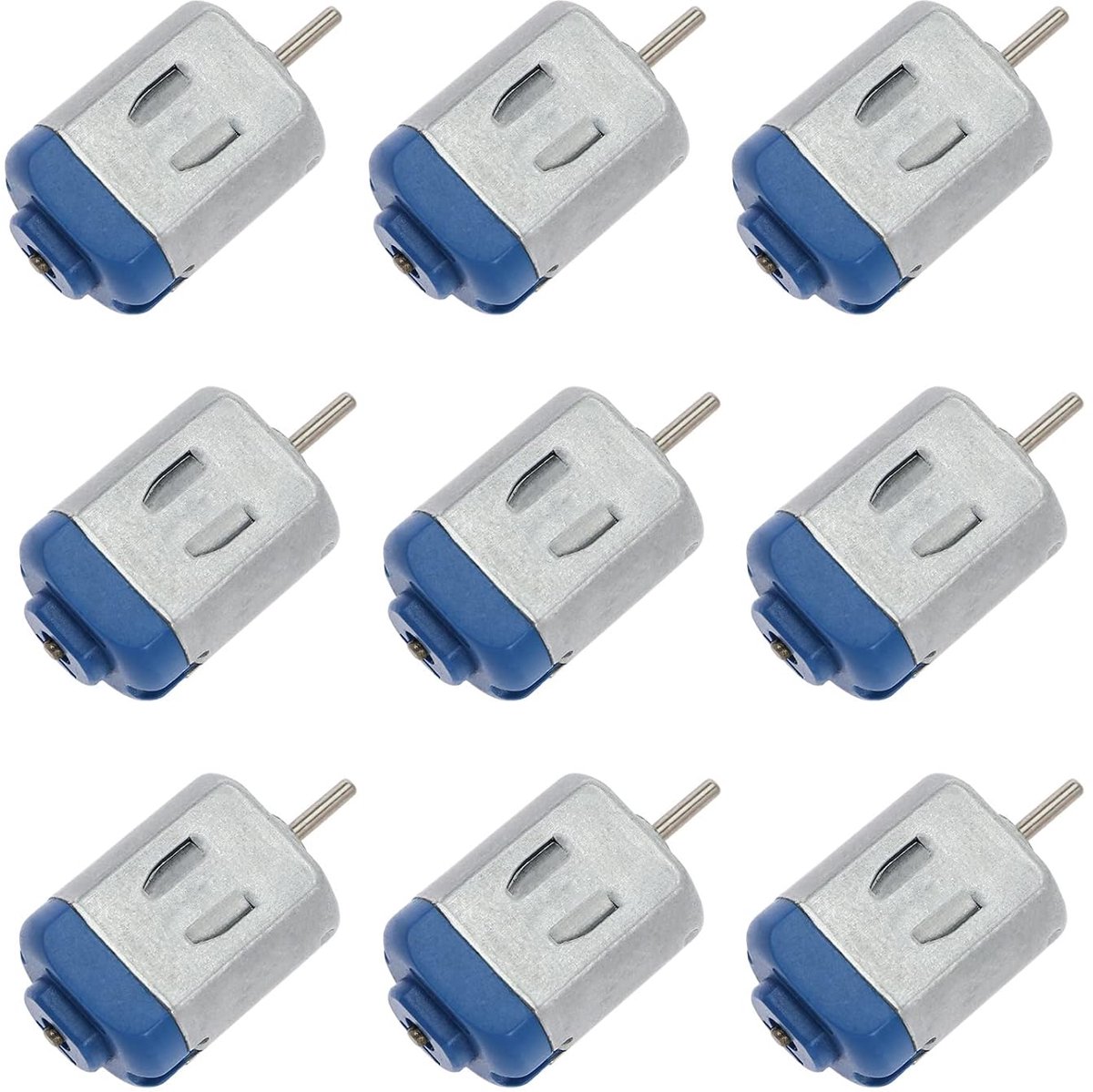 SnelShoppen - 10 Stuks DC 3V Mini Elektrische Motor 16500RPM Hoge Snelheid voor DIY Fan, Speelgoed, Robot, Wetenschappelijke Experimenteerprojecten, E