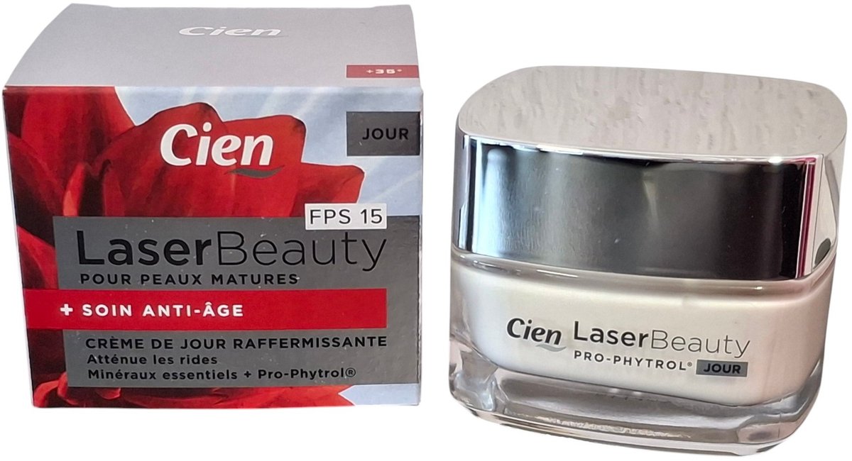 Cien Laser Beauty Verstevigende Anti-Age Dagcrème SPF 15 voor Dames 50 ml