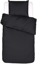 Essenza Essential Satin Dekbedovertrek Katoensatijn Anthracite - Eenpersoons – 140x200/220 cm