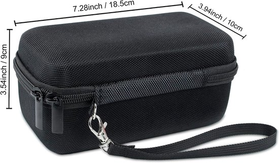 Draagbare Hard Case voor Bluetooth Speaker, Bescherming en Opbergruimte - Zwart, Geschikt voor JBL Grip — afbeelding 3