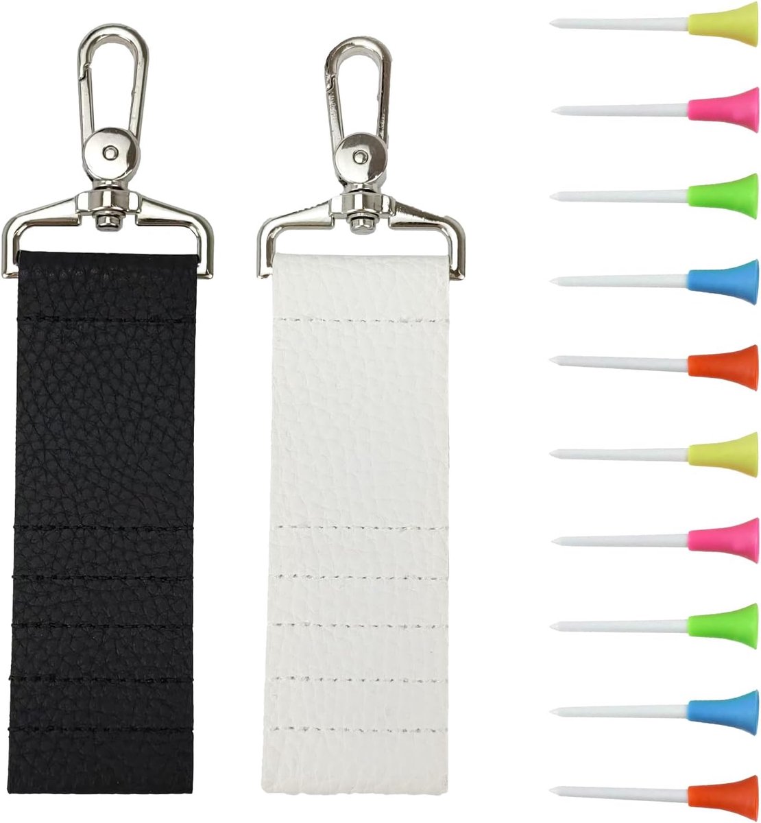 2 Pcs Golf Tea Bags, Golf Tea Holder, Portable Golf Tea Tote Bag for 5 Tea, Suitable for Carrying and Hanging on - ShopVlot