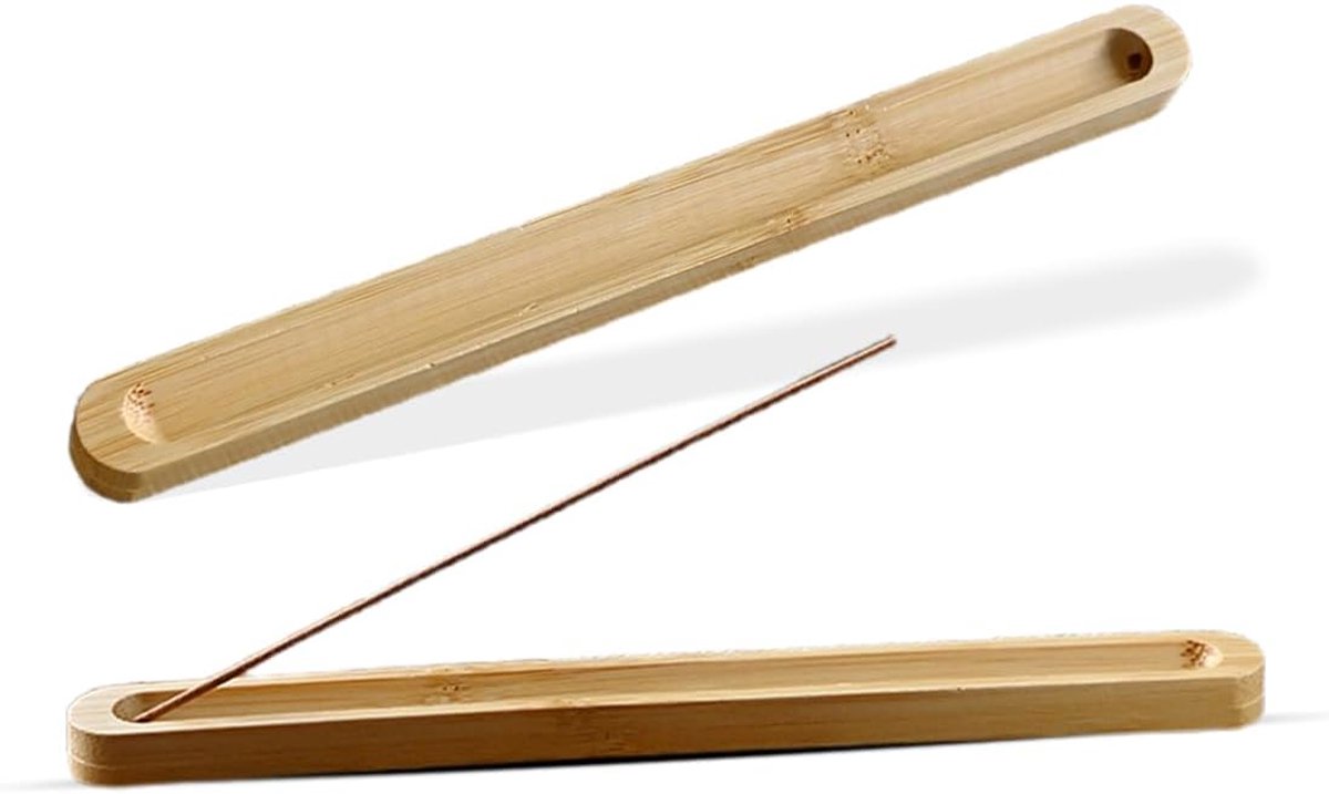 Incensestokhouder 23cm - handgemaakt - boeddha patroon - ideaal voor meditatie en yoga - ShopVlot