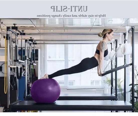 Anti-Burst-yogabal - zachte oefenstoel met ondersteuning tot 2200lbs, inclusief pomp — afbeelding 2