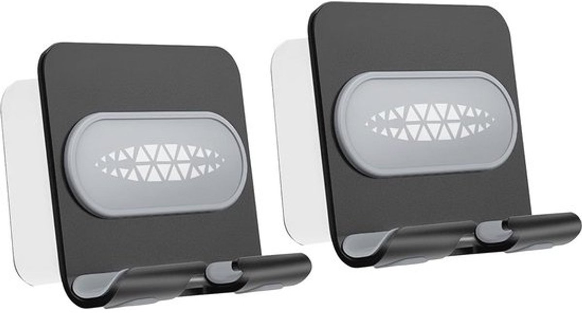 Wandhouder voor telefoon - Muurbeugel zonder boren - Mobiele telefoonstandaard - Voor badkamer, slaapkamer, keuken en kantoor