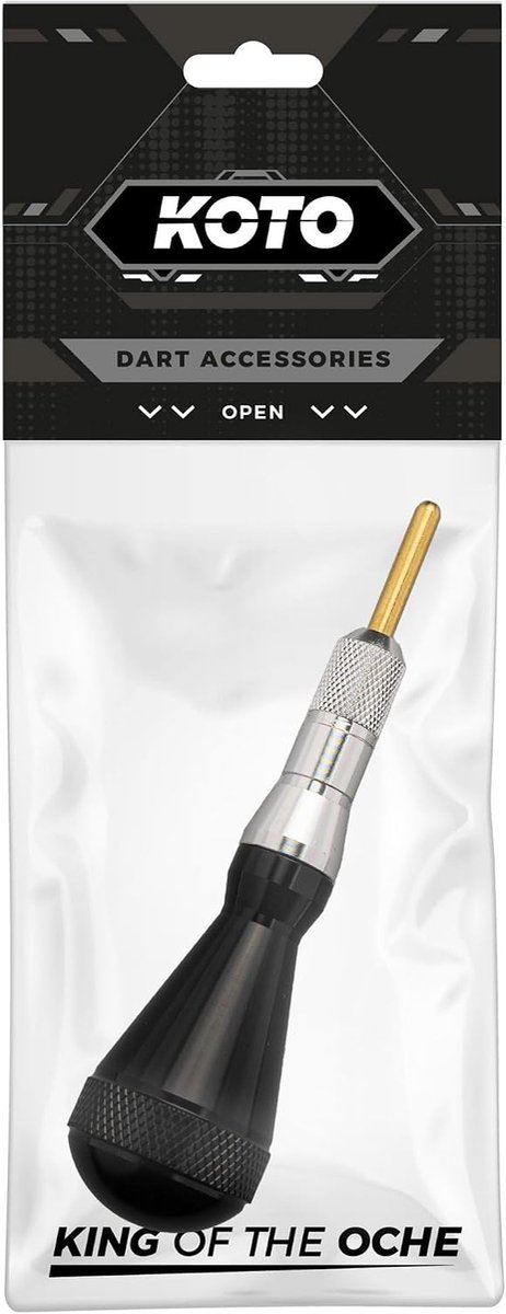 KOTO - Dart Tip Removal Tool, Silver, for Steel & Soft Tip Points - ShopVlot