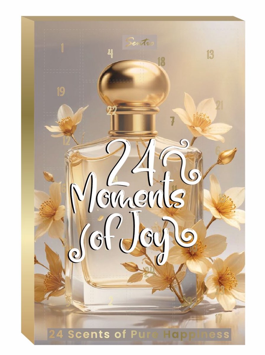 Luxe Adventskalender met 24 mini Flesjes Eau de Parfum