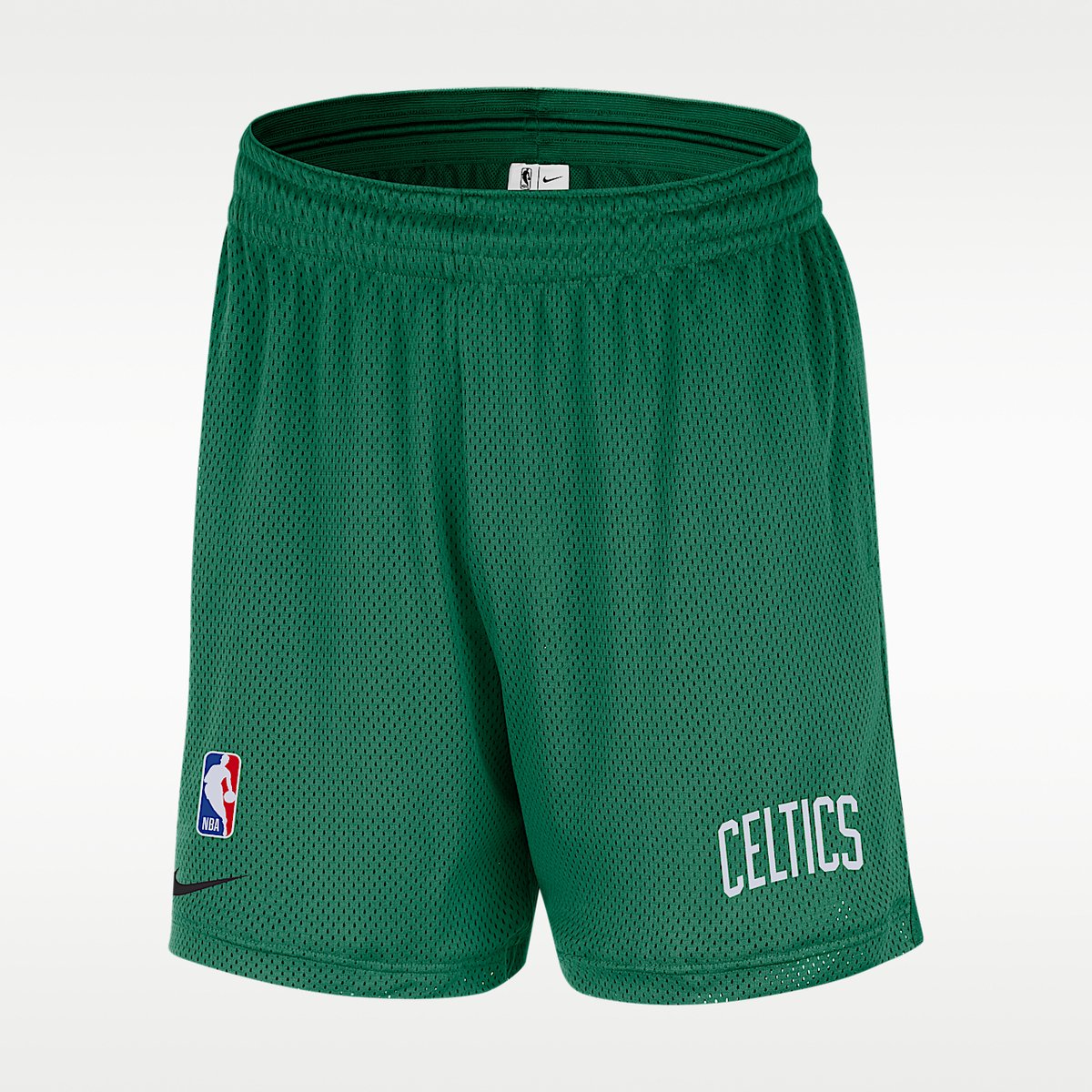 Nike Boston Celtics NBA Mesh Short – Clover Boston Celtics Basketbal Heren Short voor Mannen Groen