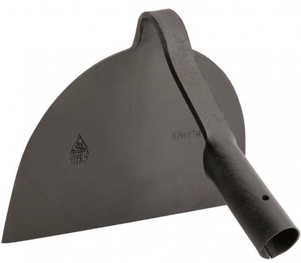 Schoffel - Wielschoffel - Voor tuinonderhoud - Gesmeed stalen blad - 160 x 260 mm