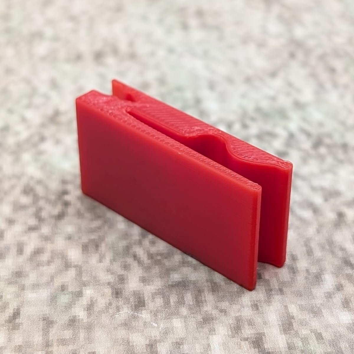 Kabelclip, rood, compatibel met Leifheit strijkplank, strijkplank, clip, kabelhouder (rood)