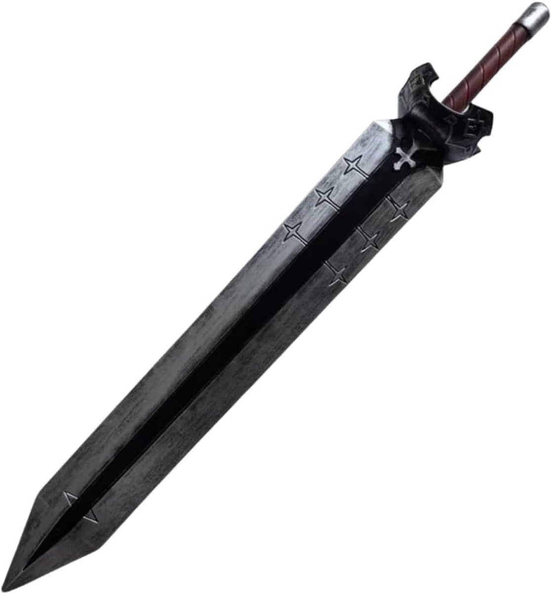 Damdos Halloween Prop 40 inch Zwaard voor Zwart-Asta Zwaard Klaver Cosplay Rekwisieten, De Zwarte Kruidnagel Zwaarden Cosplay Wapen Verjaardagen Geschenken, Aasta Zwaard, 40 inch