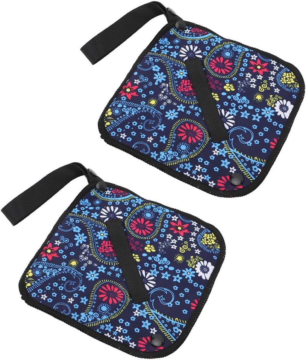 2 stuks urinedoeken voor vrouwen, ideaal voor wandelen en kamperen, wasbaar, herbruikbaar, absorberend