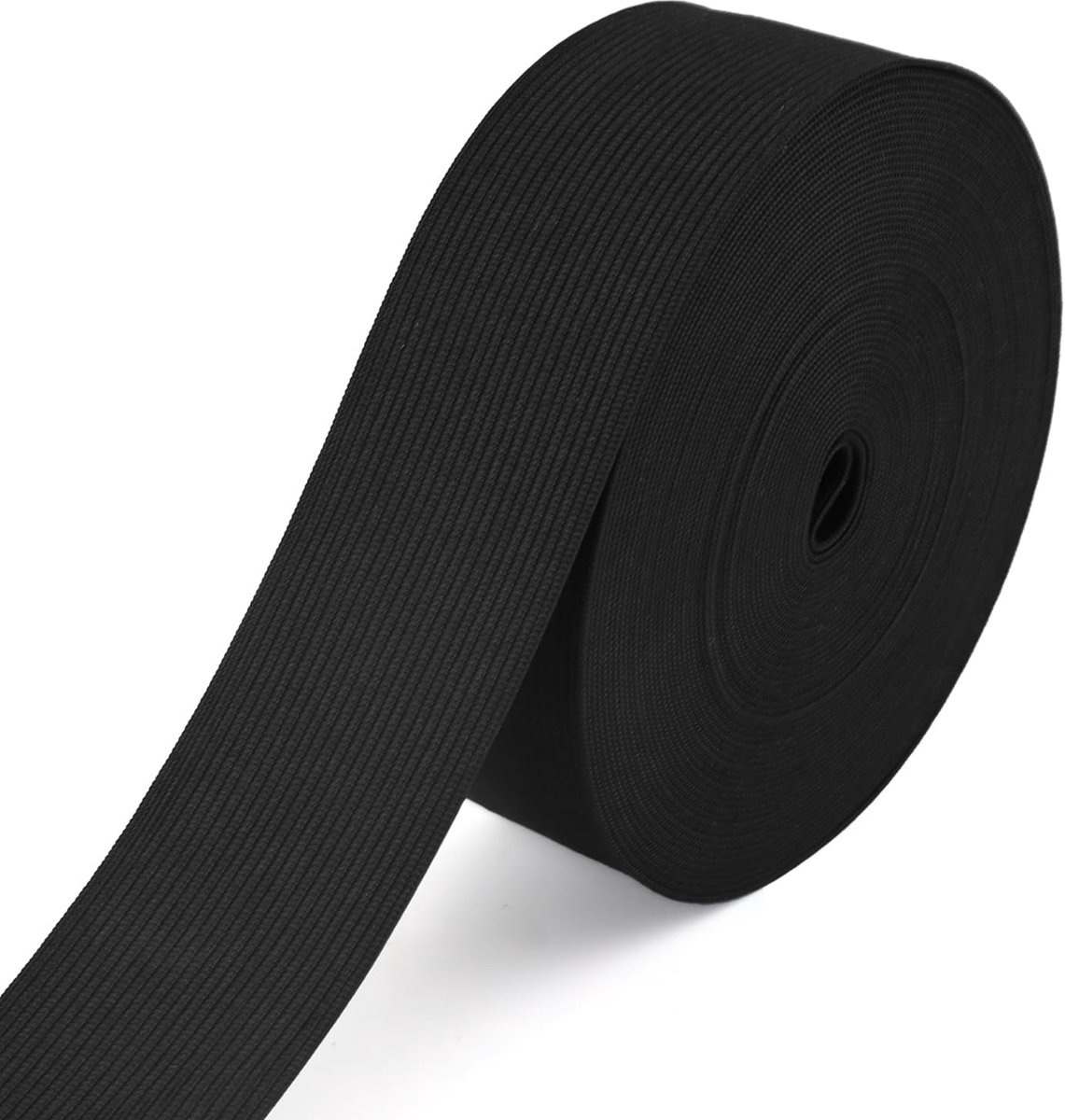 Elastiek 40 mm zwart Elastiek om te naaien elastiek voor broeken, doe-het-zelf naaien, accessoires (10 m)