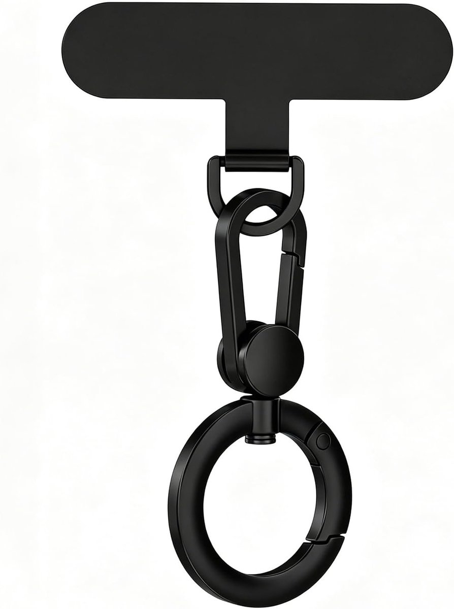 Pad Sleutelring Hanger Telefoon Lanyard Patch Universele Connector Tab Draaibare Gesp Anti Verstrengeling Ophangclip Voor Smartphone Hoesje Draagkoord Accessoire