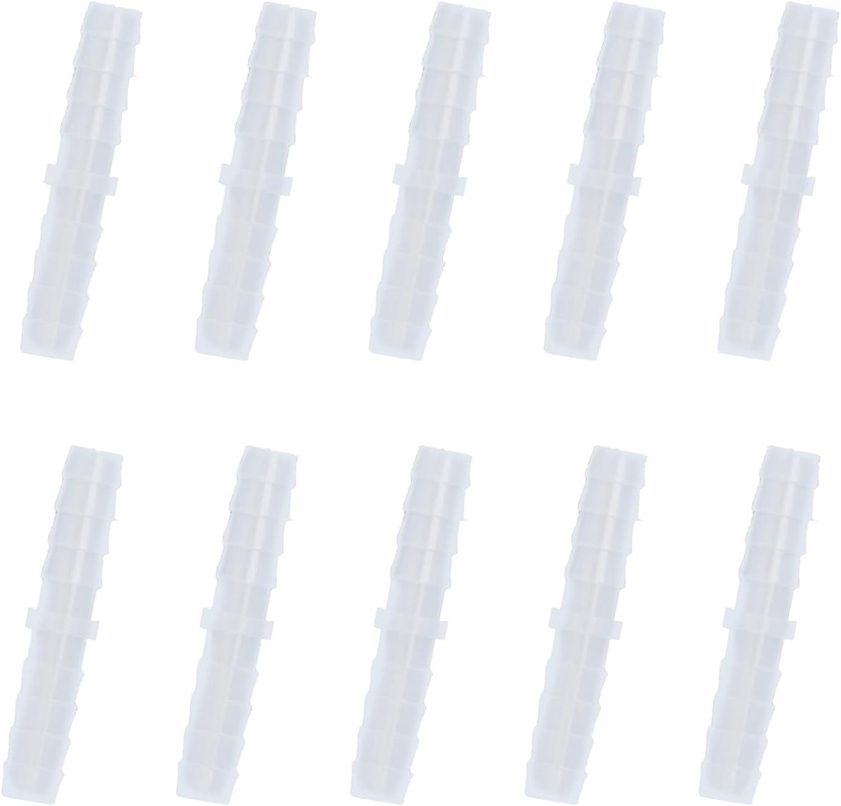 Pack of 10 Plastic Hose Connectors, Hose Connector for Air, Water - ShopVlot