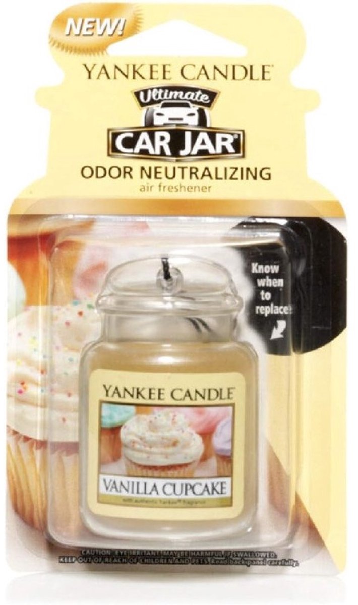 Ultieme luchtverfrisser Vanille Cupcake - voor auto's en ruimtes