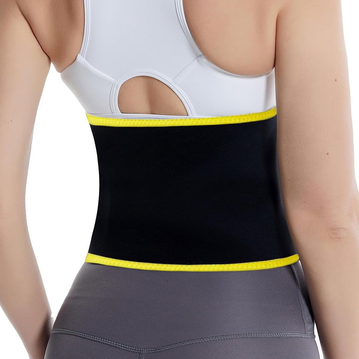 Taille Trainer voor Vrouwen Mannen Gewichtsverlies Buik Zweet Band Afslanken Maag Wrap voor Workout Fitness