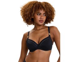 Complexe Bain, Zwempak shirt, Speekaboo Shape, GCE Zwart, 85E
