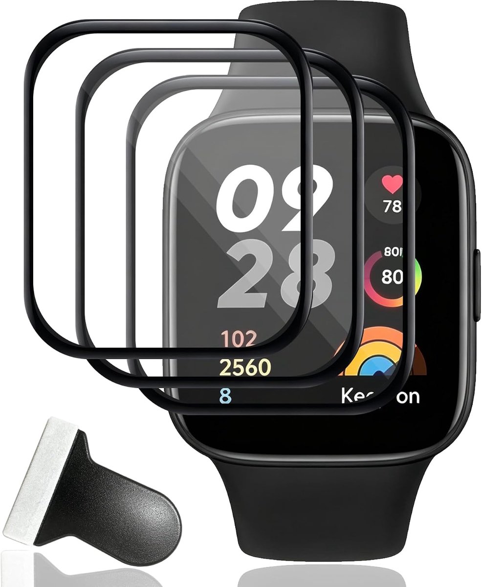 3 x displaybeschermfolie voor Redmi Watch 3