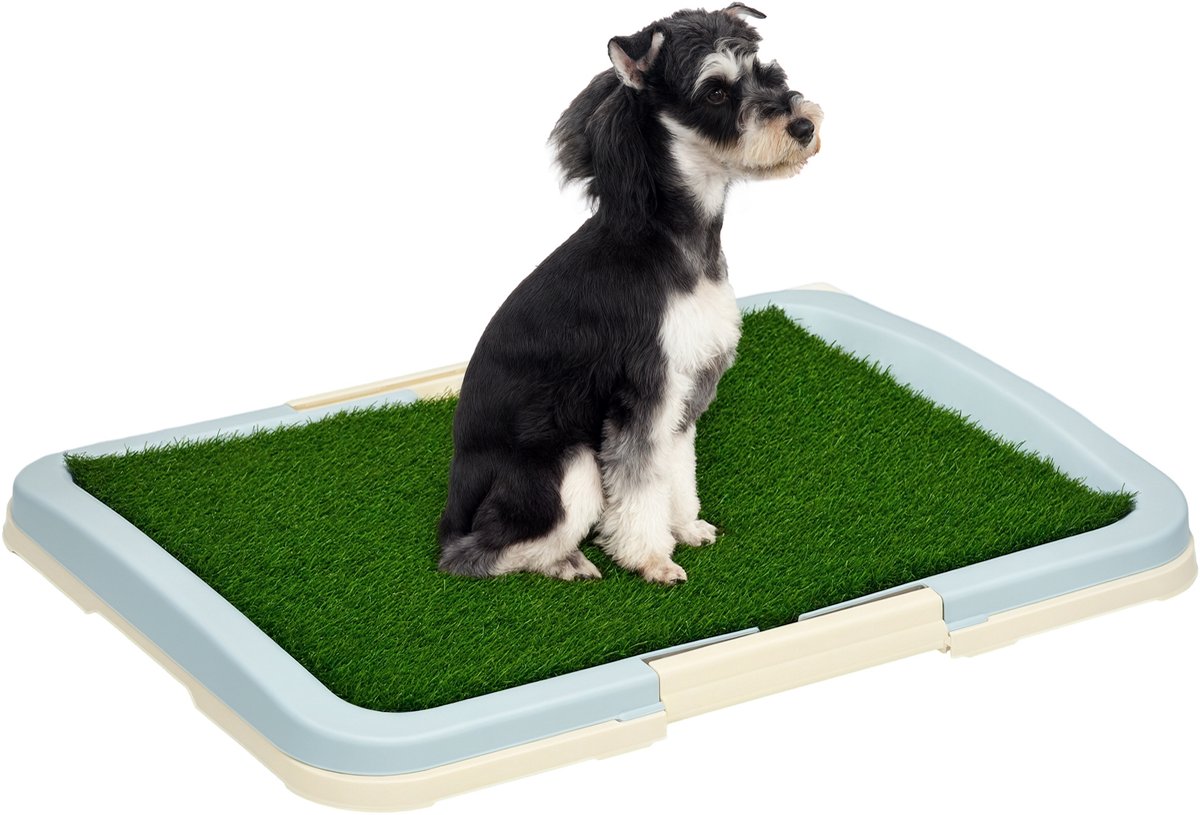 Dierentoilet - Puppy - Kat - Konijn - Kunstgras