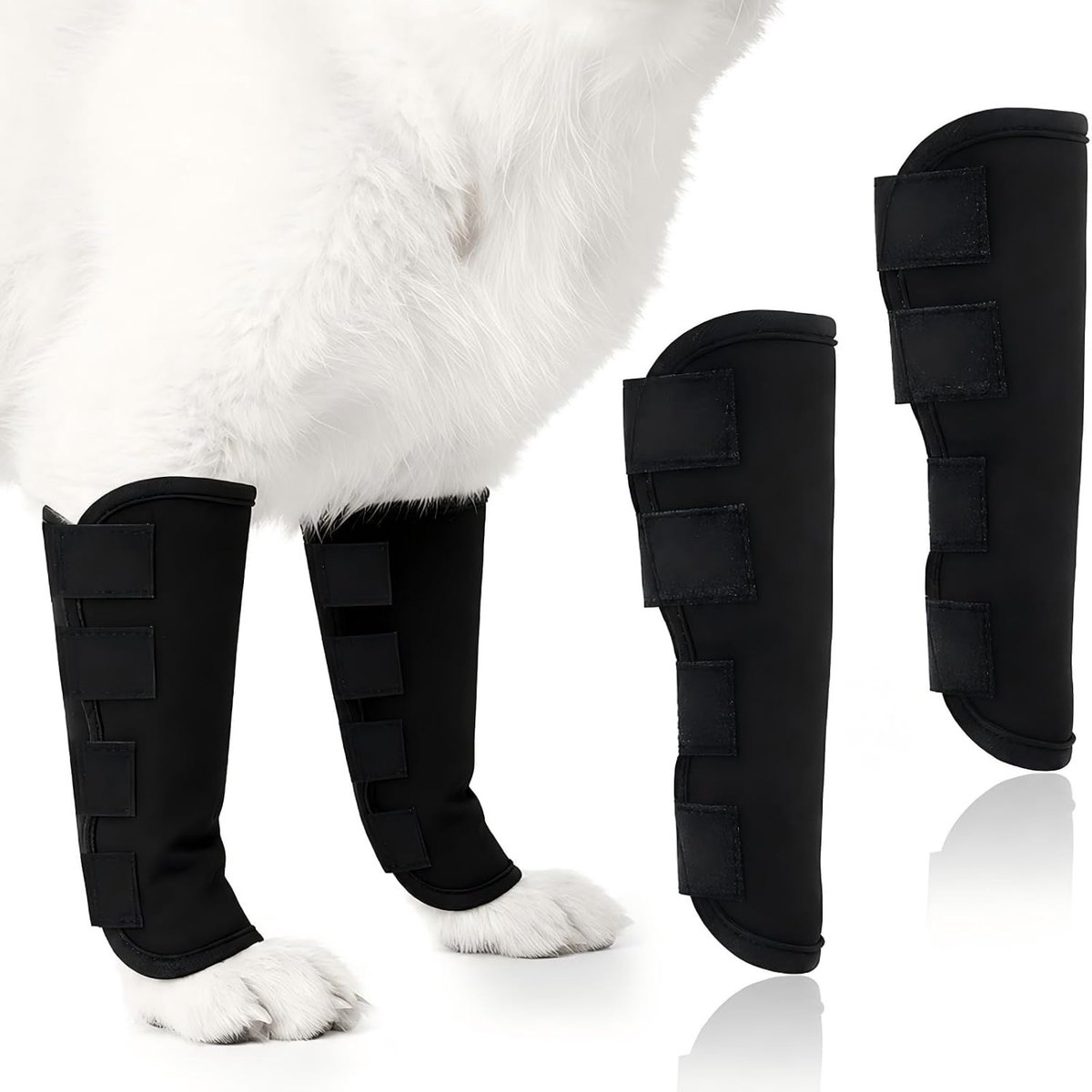 2 stuks gewrichtsbandages voor honden, kniebeschermers voor honden
