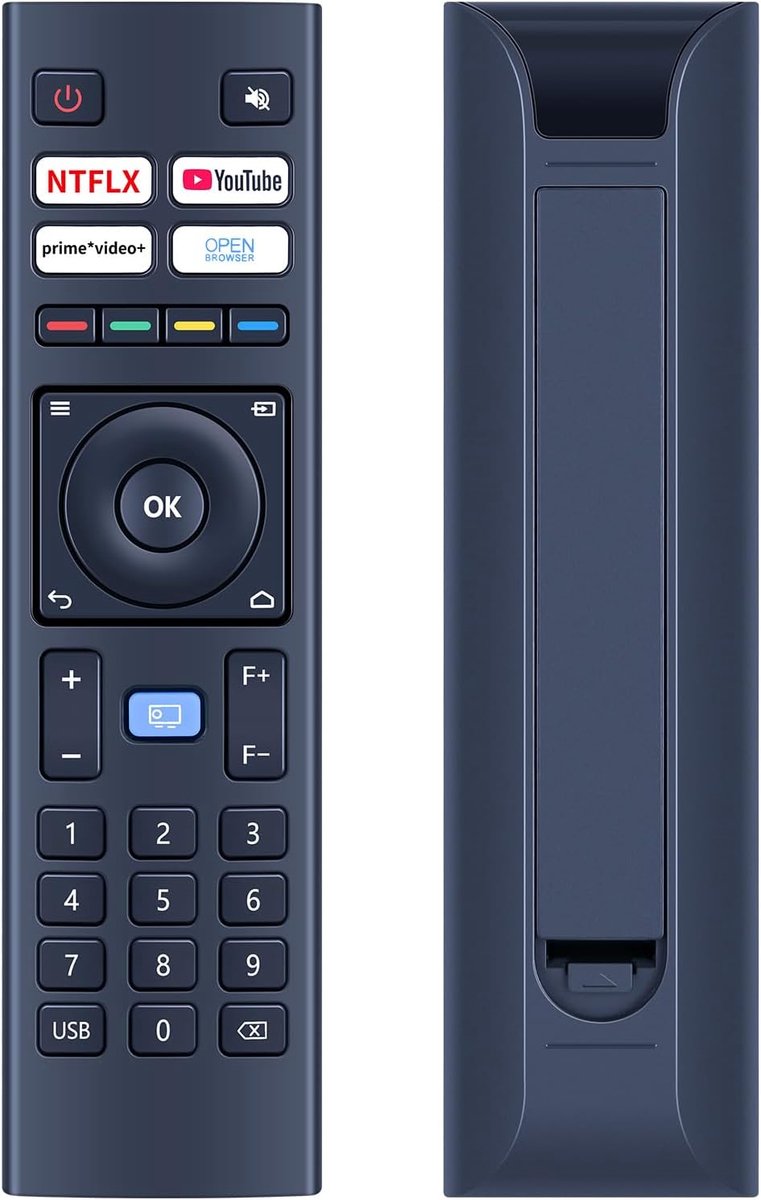 Vervangende afstandsbediening voor VOPLLS M10, voor WiMiUS K9, voor YABER V12 U12, voor MECOOL KP2, voor TOPTRO X9 beamer, voor Blitzwolf BW-V6, voor DBPOWER, voor Xiaomi, voor Wanbo TT