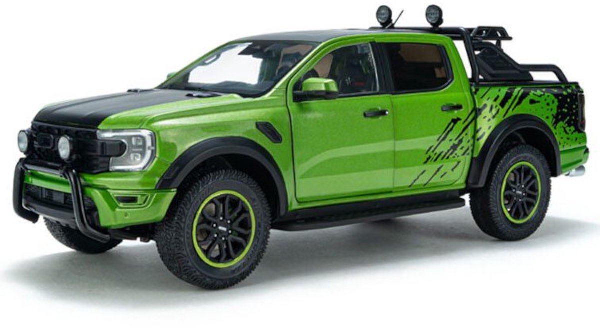 Ford Ranger Raptor 2024 Groen Modelauto 1/18 Solido